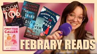Thumbnail: Reviewing Books I Read in February