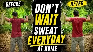 Thumbnail: 10 minutes weight lifting workout at home | easy home workout for beginners | @quit_laziness 