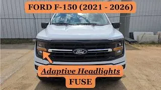 Thumbnail: Ford F-150: Adaptive Headlights Fuse Location (2024 - 2026)