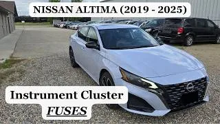 Thumbnail: Nissan Altima - INSTRUMENT CLUSTER FUSE LOCATION (2019 - 2025)