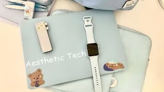 Thumbnail: Light Blue Aesthetic for on the go Tech | work/school/travel