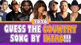 Thumbnail: Guess the Song by Intro | Country Songs 2026 🤠 Music Quiz
