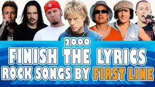 Thumbnail: Finish The Lyrics First Lines | Rock Songs from the Year 2000 🎶 Music Quiz