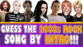 Thumbnail: Guess The Song by the Intro | 2000s Rock Songs 🎶 Music Quiz