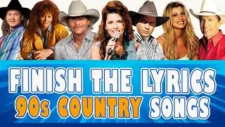 Thumbnail: Finish The Lyrics First Lines | 90s Country Songs 🤠 Music Quiz