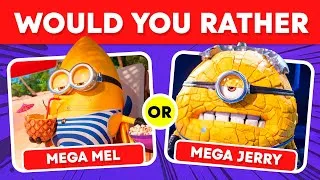 Thumbnail: Would You Rather DESPICABLE ME 4 Edition! Quiz Luna