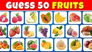 Thumbnail: Can You Guess 100 Fruits in 3 Seconds? 🍎🍌🍉 | Ultimate Fruit Quiz Challenge