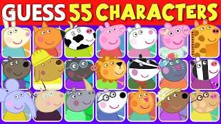 Thumbnail: Guess ALL 55 Peppa Pig Characters! 🐷 Ultimate Quiz Challenge | Quiz DingDong