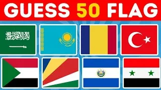 Thumbnail: 🚩 Guess the Country by the Flag Quiz 🌎 | Can You Guess 50 Flags? @QuizBlitz_ @DailyQuizYT