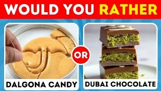 Thumbnail: Would You Rather..? Popular 2025 Candy & Sweets Edition 🍬 🍫@DailyQuizYT @QuizBlitz_
