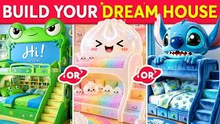 Thumbnail: Would You Rather - Build Your LUXURY Perfect Dream House 🏡🤑✨🌈 Quiz Galaxy