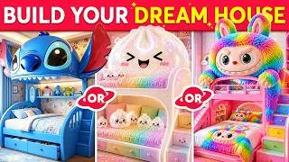 Thumbnail: Would You Rather - Build Your PERFECT Billionaire Dream House 🏡✨🤑🌈 Quiz Galaxy