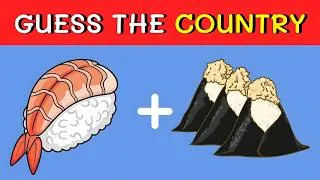 Thumbnail: 🚩 Can You Guess the Country by Emoji? 🌎 🍣 🗻 🇯🇵