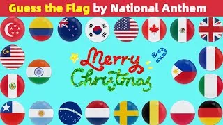 Thumbnail: 🎄 Guess The Country Flag by SOUND 🔔｜Merry Christmas🎅🏻🎁