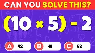 Thumbnail: Ultimate Math Quiz! ➗✖️ |  Easy, Medium, Hard & Impossible Levels