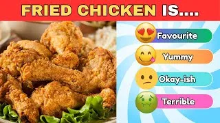 Thumbnail: Tier List Rank Food from Favorite to Terrible - 🍕 Food Quiz