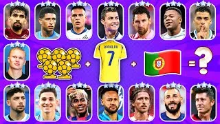 Thumbnail: Guess the Football Player by Song, Flag, Emoji & Jersey Number ⚽🎶 | Football Quiz