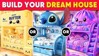 Thumbnail: Would You Rather - Build Your Luxury Fairytale Dream House 🏰✨🦄🌸 Quiz Lamby