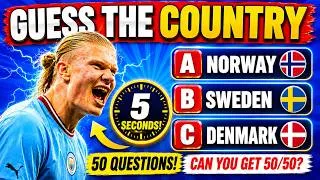 Thumbnail: Can You Name These Football Players' Countries? | Football Quiz Challenge 2026