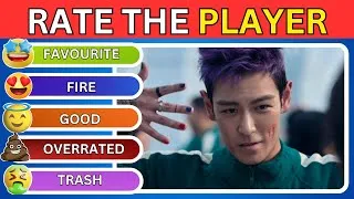 Thumbnail: TIER LIST: RATE SQUID GAME 2 PLAYERS FROM WORST TO BEST