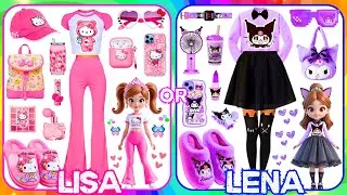 Thumbnail: Lisa or Lena 💜❤️️ |#lena #lisa #lisaorlena #viralvideo #trending