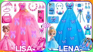 Thumbnail: Lisa or Lena 💜❤️️ |#lena #lisa #lisaorlena #viralvideo #trending