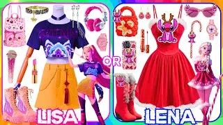 Thumbnail: Lisa or Lena 💜❤️️ |#lena #lisa #lisaorlena #viralvideo #trending