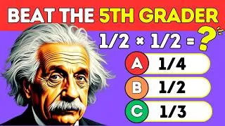 Thumbnail: Multiply Fractions FAST! | Grade 5 Math Quiz | Fraction Multiplication Practice