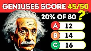 Thumbnail: Percentage Math Quiz | Grades 4, 5, 6, 7 Challenge! Test Your Math Skills!