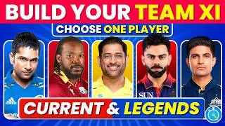Thumbnail: Build Your Dream XI 🏏⭐ | Choose Your Favourite Player | Cricket Team Builder Challenge