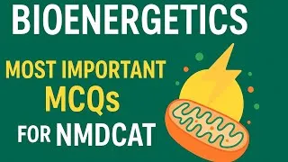 Thumbnail: Bioenergetics | Most Important MCQs for NMDCAT 2025 | Biology MCQs for Entry Test Preparation