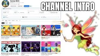 Thumbnail: Quizzy Wish! Channel Intro 🌟 Fun Choice Games, Quizzes & Brain Challenges for Everyone