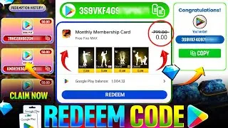 Thumbnail: FREE REDEEM CODE | FREE REDEEM CODE APP | HOW TO GET REDEEM CODE | FREE GOOGLE PLAY REDEEM CODE 2026