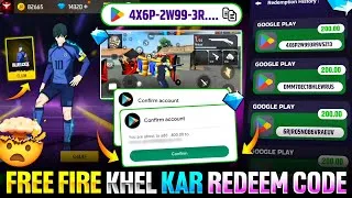 Thumbnail: FREE FIRE खेलकर REDEEM CODE कैसे ले? Full Tutorial 