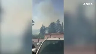Thumbnail: Incendio nel Cagliaritano, evacuata anche la casa anziani delle suore