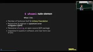 Thumbnail: Nate Stemen (Unitary Fund) — Quantum Error Mitigation: from theory to practice