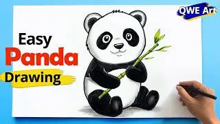 Thumbnail: How to draw a Panda step by step easy | Easy Panda drawing for kids