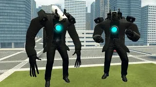 Thumbnail: NEW MECHA CORRUPTED CAMERAMAN GROUP VS MECHA TITAN CAMERAMAN In Garry's Mod!