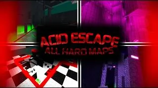 Thumbnail: Roblox Acid Escape: EVERY HARD MAP | (Solo + Coiless) | Part 3/4