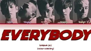 Thumbnail: BIGBANG (빅뱅) (AI) Everybody (Lyrics Colour Coded)