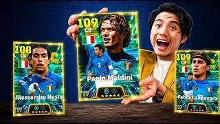 Thumbnail: THIS PACK IS TOO GOOD TO SKIP!😱 MALDINI + NESTA + CANNAVARO CATENACCIO PACK OPENING IN EFOOTBALL 27