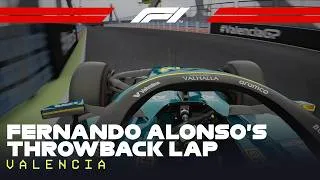 Thumbnail: F1 THROWBACK LAPS - Fernando Alonso's Onboard in Valencia | Assetto Corsa
