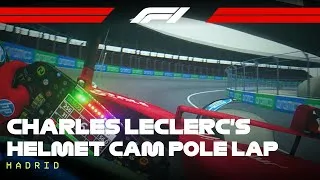 Thumbnail: Charles Leclerc's First Look at Madrid Street Circuit - F1 Helmet Cam | Assetto Corsa
