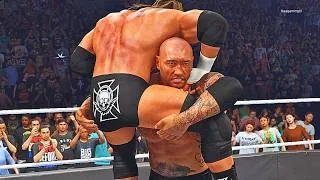 Thumbnail: Batista vs Triple H Legend Difficulty Match - WWE 2K25 Full Match | PS5 1080P 60FPS No Commentary