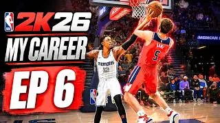 Thumbnail: NBA 2K26 My Career Walkthrough Gameplay Ep 6 Full Game PS5 1080P 60FPS 4K No Commentary