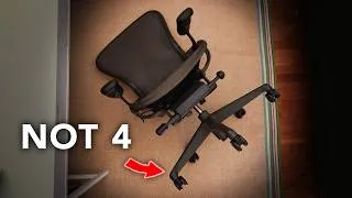 Thumbnail: Why do office chairs have 5 legs?