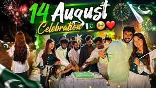 Thumbnail: 14 August Celebration Vlog 🇵🇰🎆 | Cake Cutting, Fireworks & Full Masti ❤️🤩 | @RabeecaKhan |