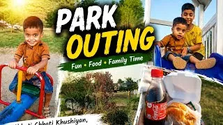 Thumbnail: 🌳 Park Outing Vlog | Family Fun Day 😍 | Kids Playing, Food & Beautiful Park | Pakistan Vlog