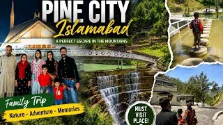 Thumbnail: Pine City Islamabad | Hidden Gem of Islamabad 🌲😍 | Family Trip Vlog | Beautiful Nature & Waterfall