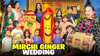 Thumbnail: Mirchi Ginger Ki Grand Wedding 🥳| Special Dance Performance😍| Sab Shocked Hogye 😱| Sistrology